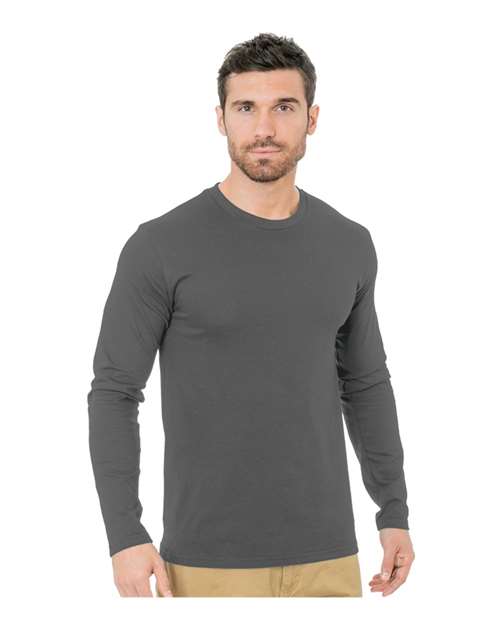 Fine Jersey Long Sleeve T-Shirt | USA Decoration