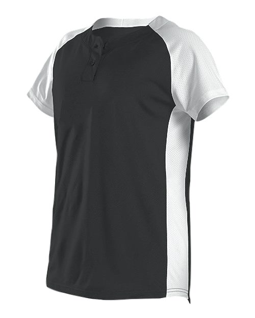 Girls' Two Button Fastpitch Jersey | USA Decoration®