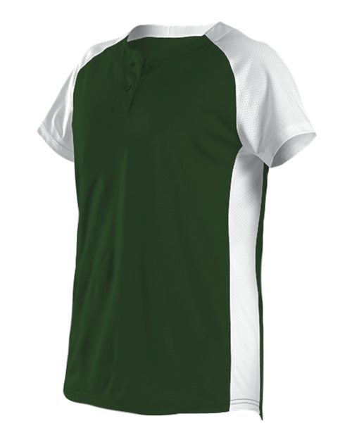 Girls' Two Button Fastpitch Jersey | USA Decoration®