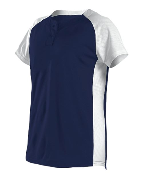 Girls' Two Button Fastpitch Jersey | USA Decoration®