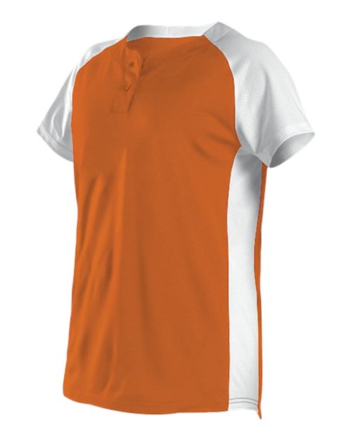 Girls' Two Button Fastpitch Jersey | USA Decoration®