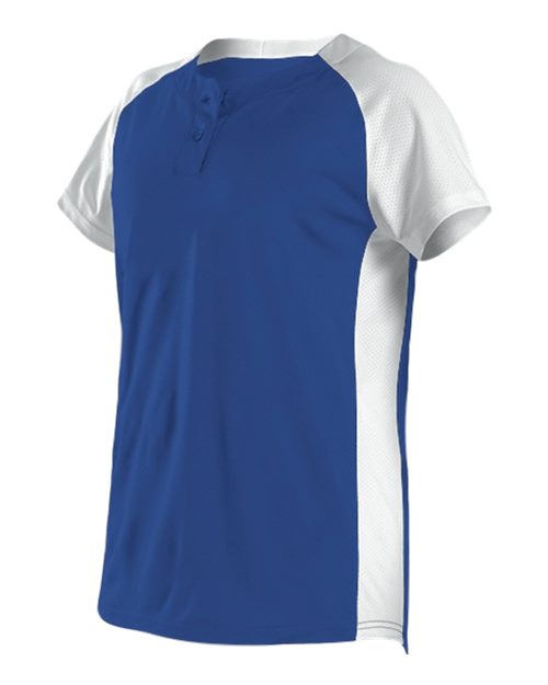 Girls' Two Button Fastpitch Jersey | USA Decoration®