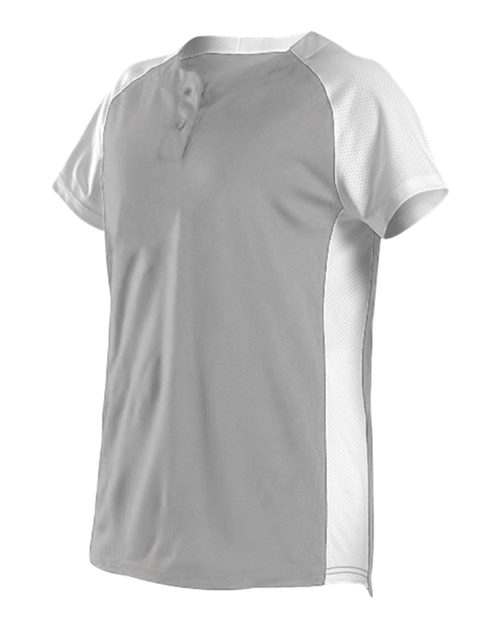 Girls' Two Button Fastpitch Jersey | USA Decoration®