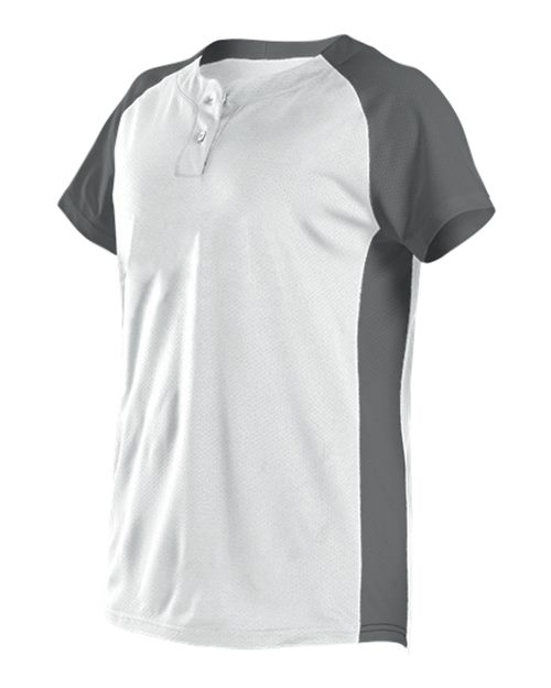 Girls' Two Button Fastpitch Jersey | USA Decoration®
