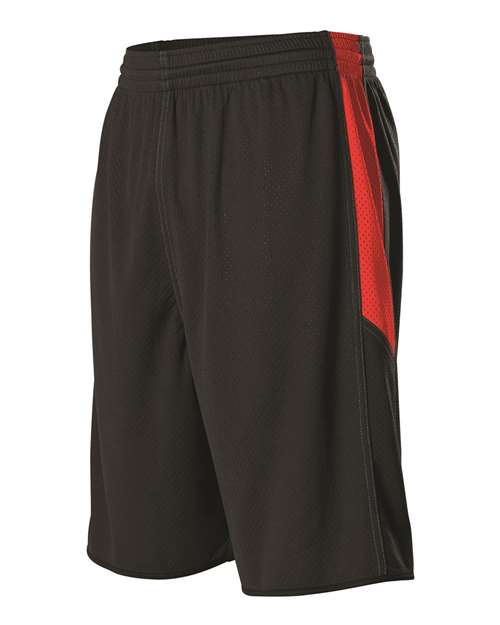 Single Ply Reversible Basketball Shorts | USA Decoration