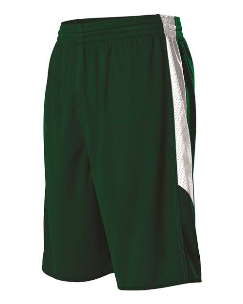 Single Ply Reversible Basketball Shorts | USA Decoration
