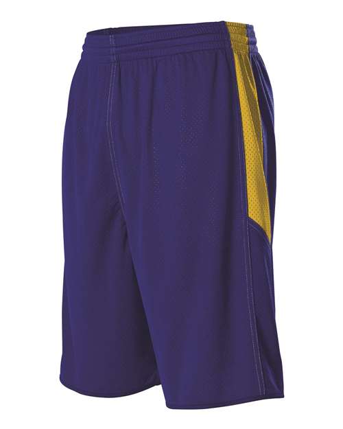 Single Ply Reversible Basketball Shorts | USA Decoration