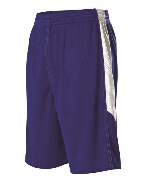 Single Ply Reversible Basketball Shorts | USA Decoration