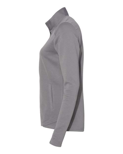 Women's Textured Full-Zip Jacket | USA Decoration