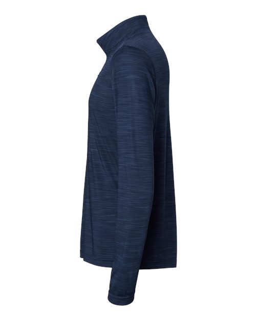 Lightweight Mélange Quarter-Zip Pullover | USA Decoration