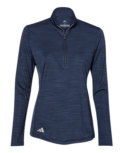 Women's Lightweight Mélange Quarter-Zip Pullover | USA Decoration