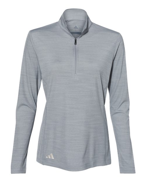 Women's Lightweight Mélange Quarter-Zip Pullover | USA Decoration