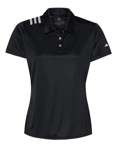 Women's 3-Stripes Shoulder Polo | USA Decoration