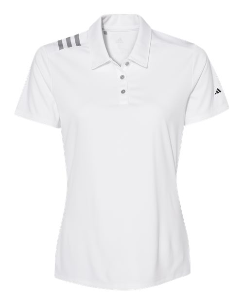 Women's 3-Stripes Shoulder Polo | USA Decoration