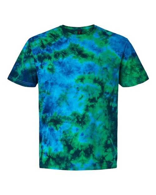 LaMer Over-Dyed Crinkle Tie-Dyed T-Shirt | USA Decoration