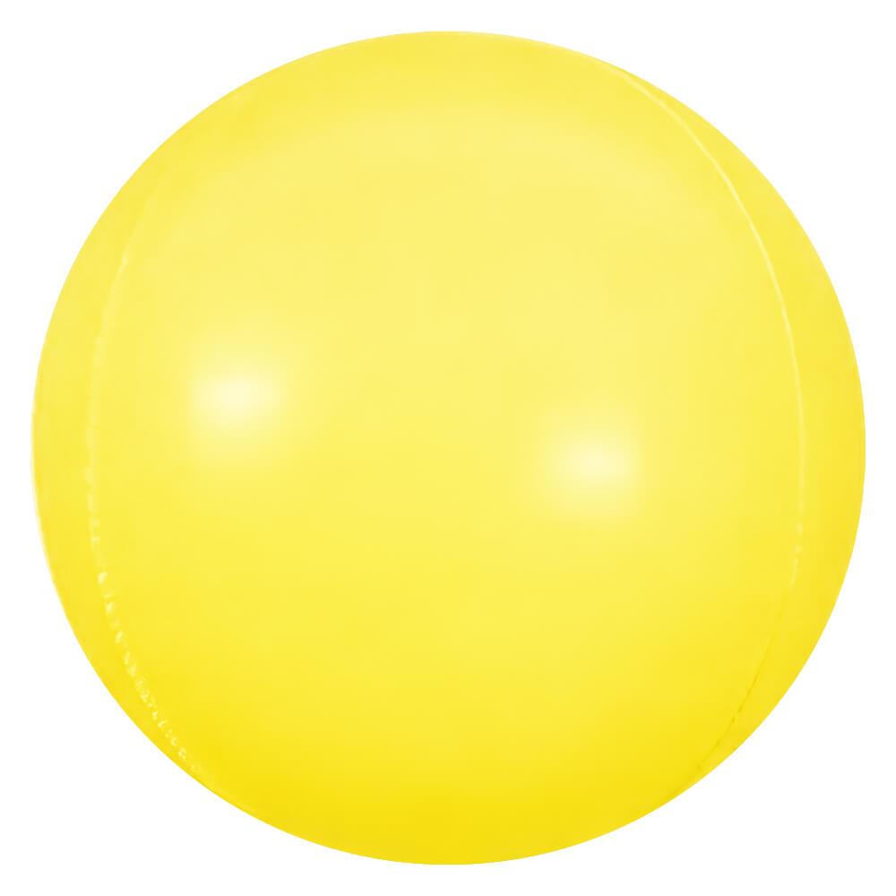 3D SPHERE - BANANA YELLOW | USA Decoration®
