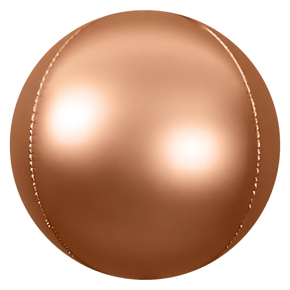 3D SPHERE - SATIN ROSE GOLD | USA Decoration®