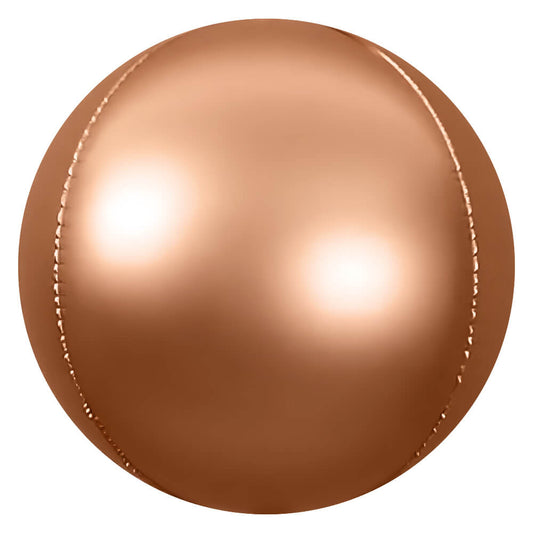 3D SPHERE - SATIN ROSE GOLD | USA Decoration®