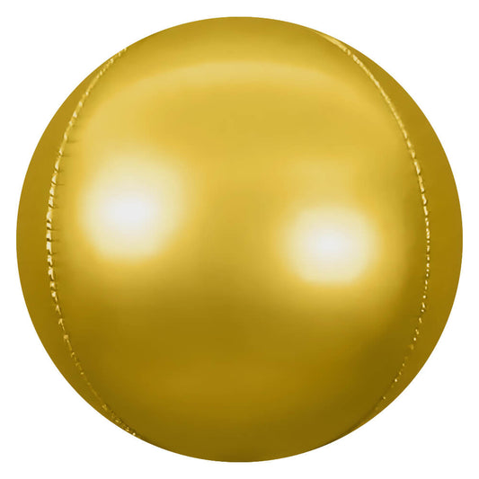 3D SPHERE - SATIN GOLD | USA Decoration®