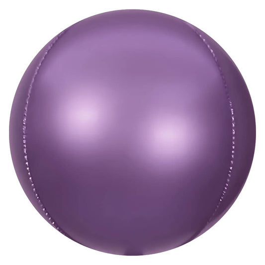 3D SPHERE - SATIN PURPLE | USA Decoration®