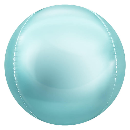 3D SPHERE - METALLIC PASTEL BLUE | USA Decoration®
