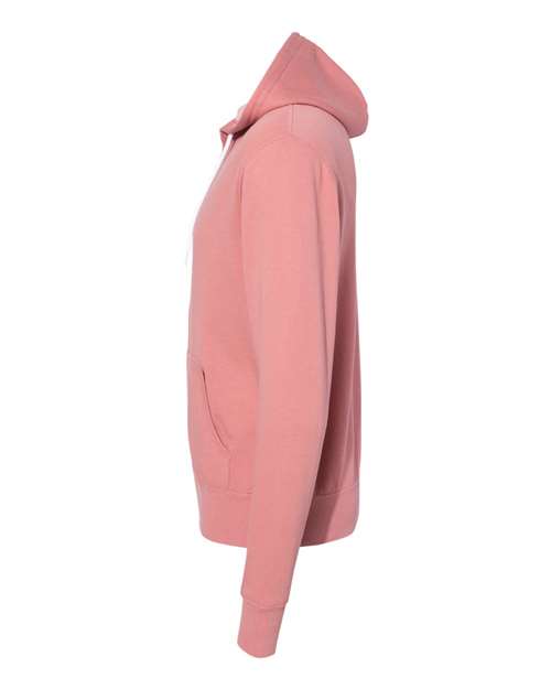 Lightweight Full-Zip Hooded Sweatshirt | USA Decoration