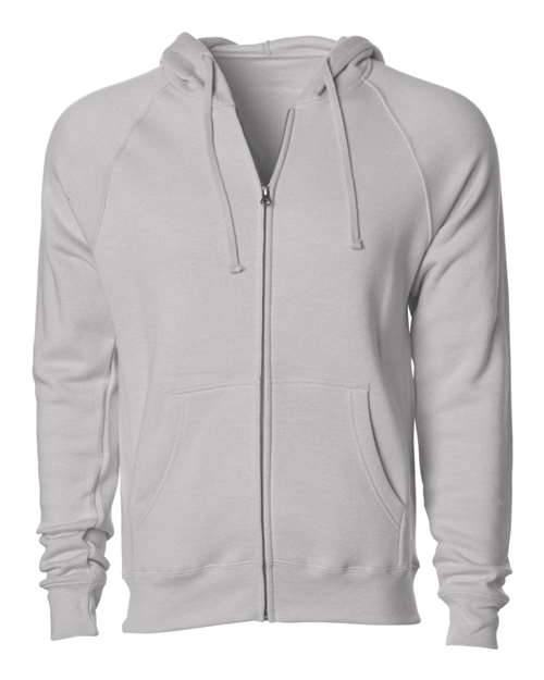 Special Blend Raglan Full-Zip Hooded Sweatshirt | USA Decoration