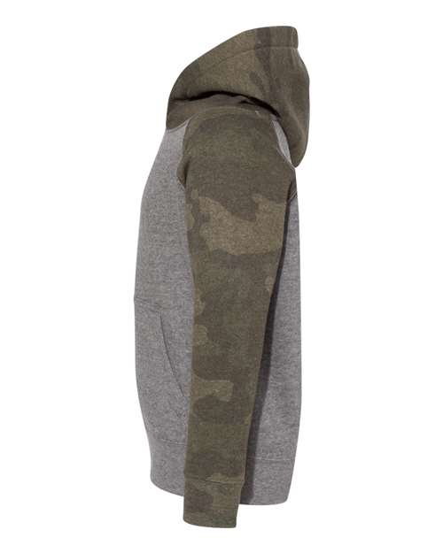 Toddler Special Blend Hooded Raglan Sweatshirt | USA Decoration