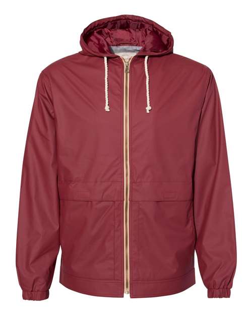 Vintage Hooded Rain Jacket | USA Decoration