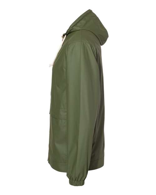 Vintage Hooded Rain Jacket | USA Decoration