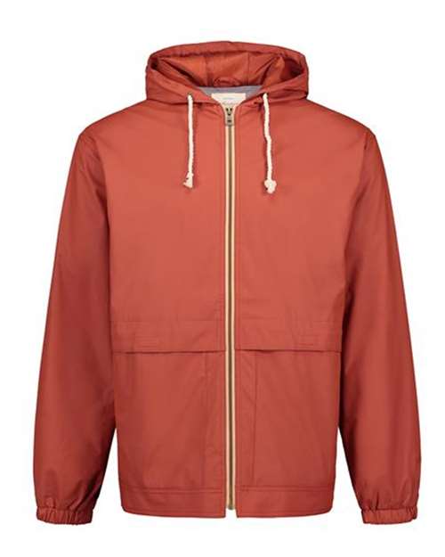 Vintage Hooded Rain Jacket | USA Decoration