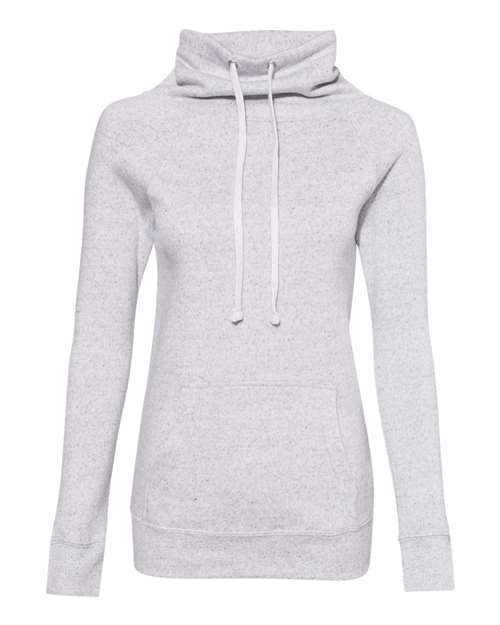 Women’s Space-Dyed Cowl Neck Sweatshirt | USA Decoration