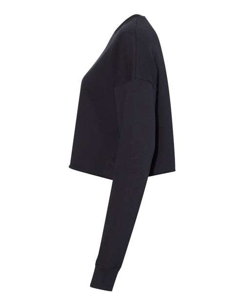 Women's Crop Crew Fleece | USA Decoration
