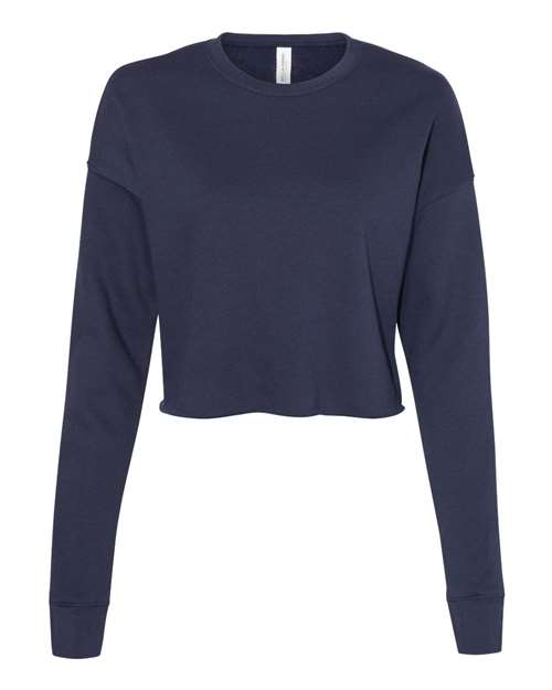 Women's Crop Crew Fleece | USA Decoration
