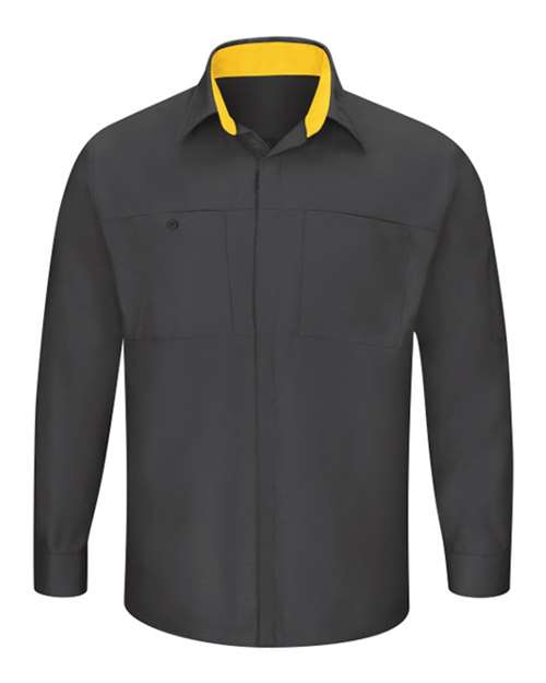 Performance Plus Long Sleeve Shirt with OilBlok Technology | Tall Sizes | USA Decoration
