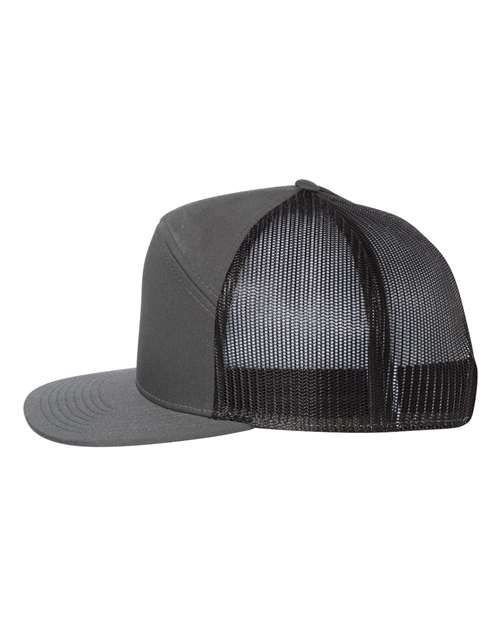 Seven-Panel Trucker Cap | USA Decoration