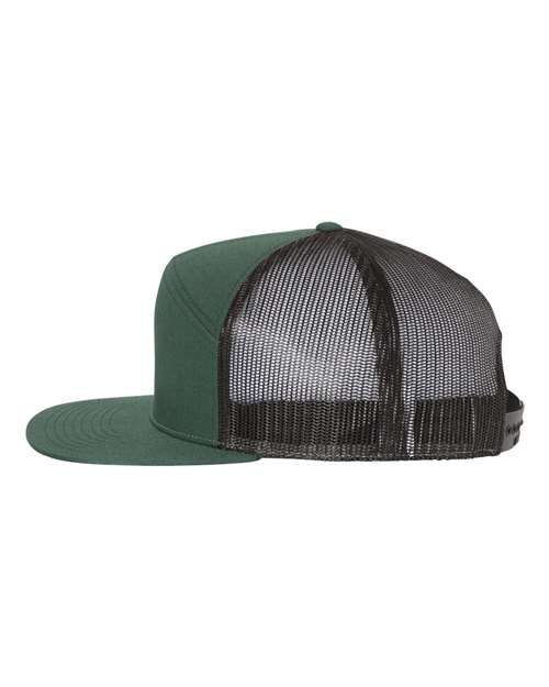 Seven-Panel Trucker Cap | USA Decoration