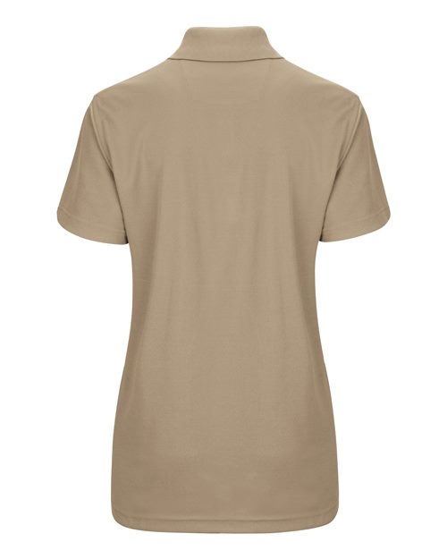 Women's Short Sleeve Performance Knit Pocketless Core Polo | USA Decoration