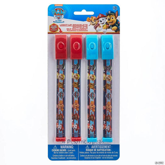 7 1/4" Paw Patrol™ Character Light-Up Bracelets - 4 Pc.