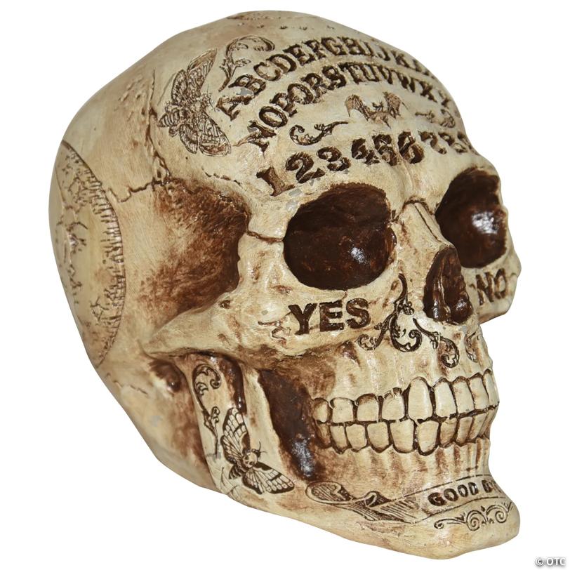 7" Fortune Telling Skull Halloween Decoration