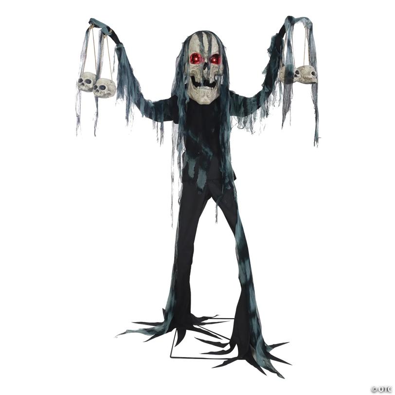 7 Ft. Animated Light-Up Catacomb Creature Halloween Decoration