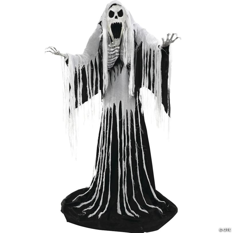 7 Ft. Animated Towering Wailing Soul Halloween Decoration