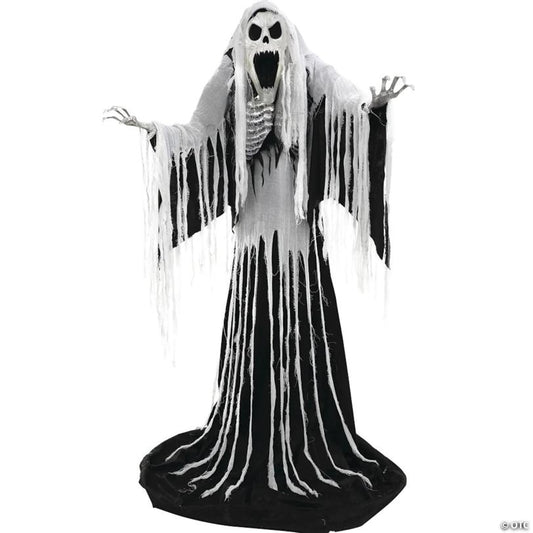 7 Ft. Animated Towering Wailing Soul Halloween Decoration