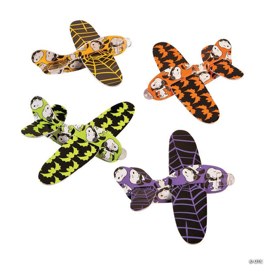 7" x 6" Bulk 48 Pc. Peanuts® Snoopy Halloween Multicolor Foam Gliders