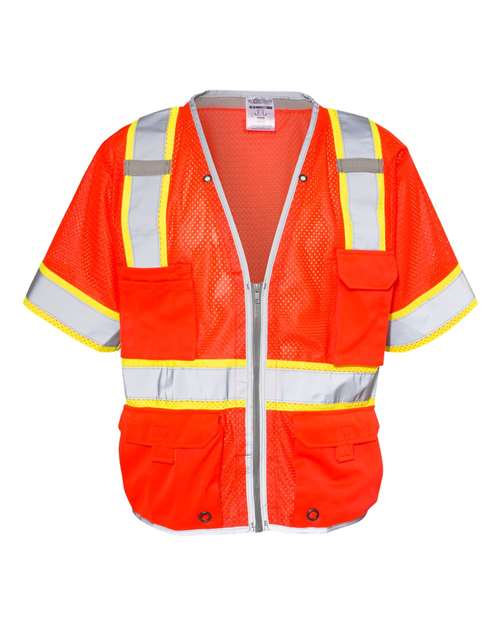 Premium Brilliant Series® Heavy Duty Class 3 Vest | USA Decoration