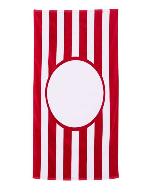 Striped Beach Towel | USA Decoration