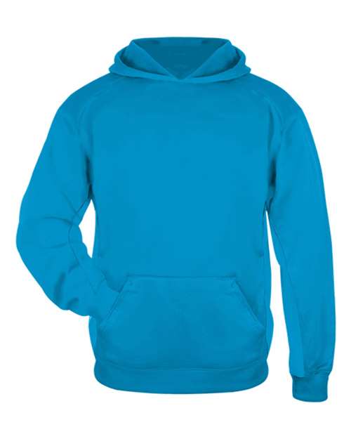 Youth Performance Fleece Hooded Sweatshirt | USA Decoration