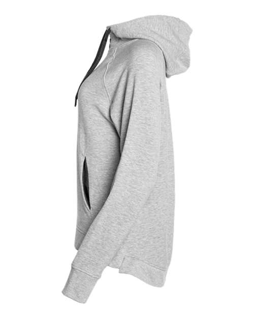 FitFlex Women's French Terry Hooded Quarter-Zip | USA Decoration
