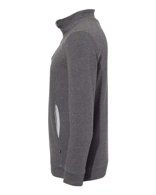 FitFlex French Terry Quarter-Zip Sweatshirt | USA Decoration