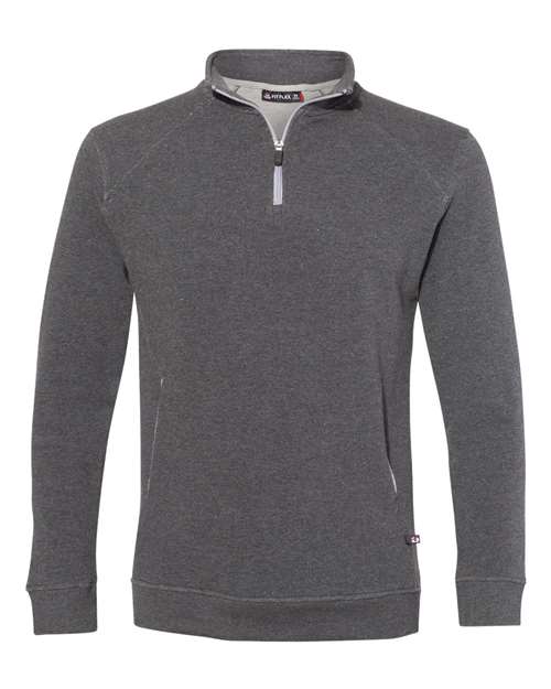 FitFlex French Terry Quarter-Zip Sweatshirt | USA Decoration